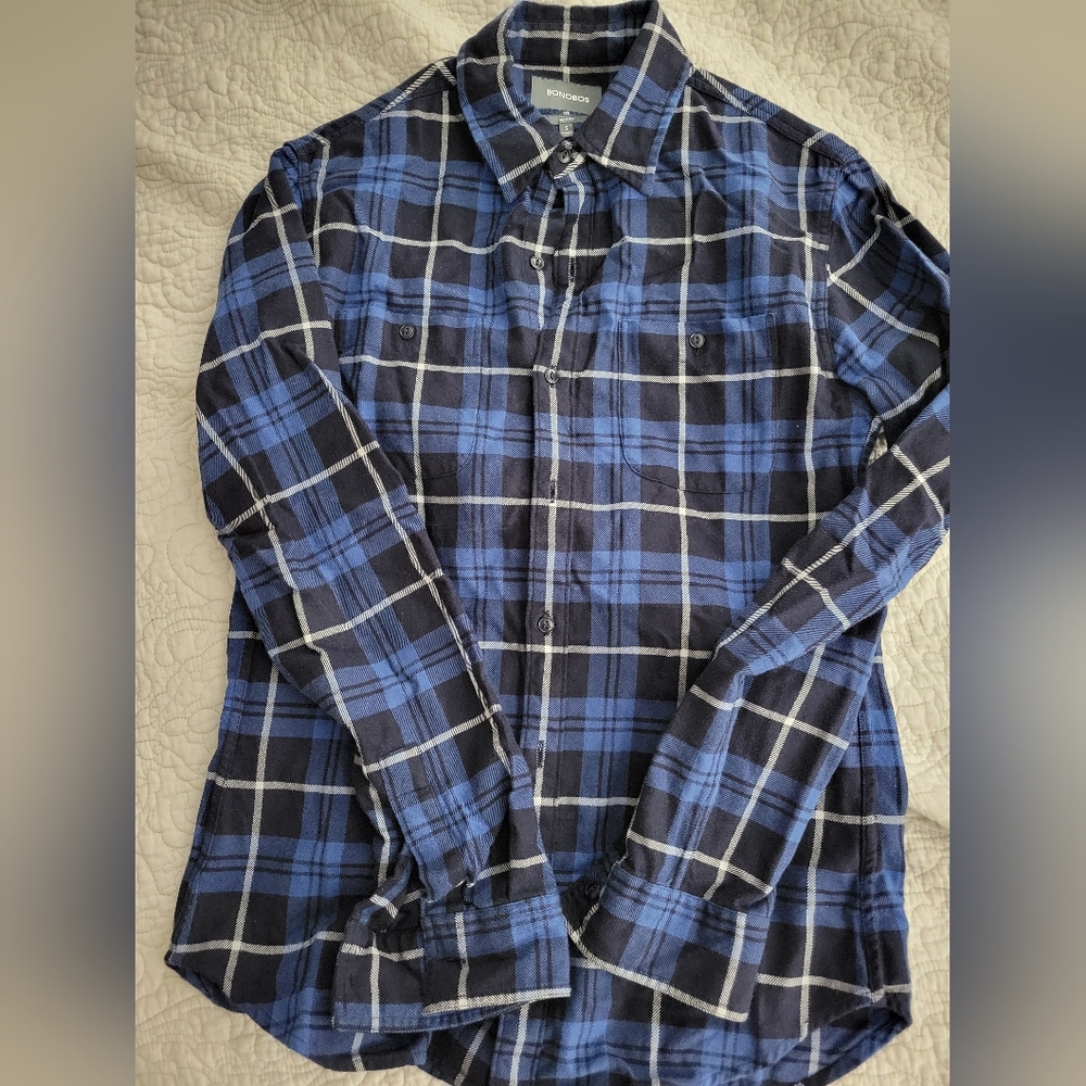 Bonobos Slim Fit Flannel - S